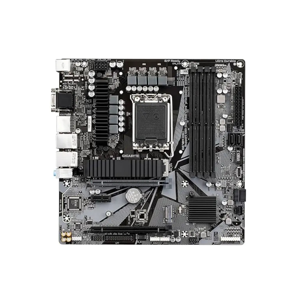 Gigabyte Q670M D3H DDR4 Intel Q670 LGA1700 Micro-ATX Motherboard-tpstech.in
