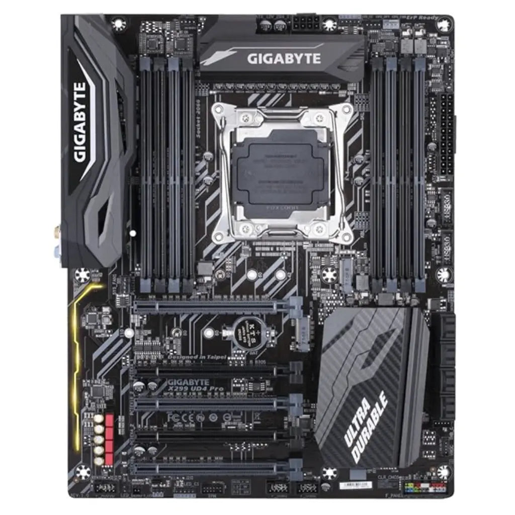 Gigabyte X299 UD4 Pro Intel X299 2066 DDR4 ATX RGB Fusion Gaming Motherboard-tpstech.in