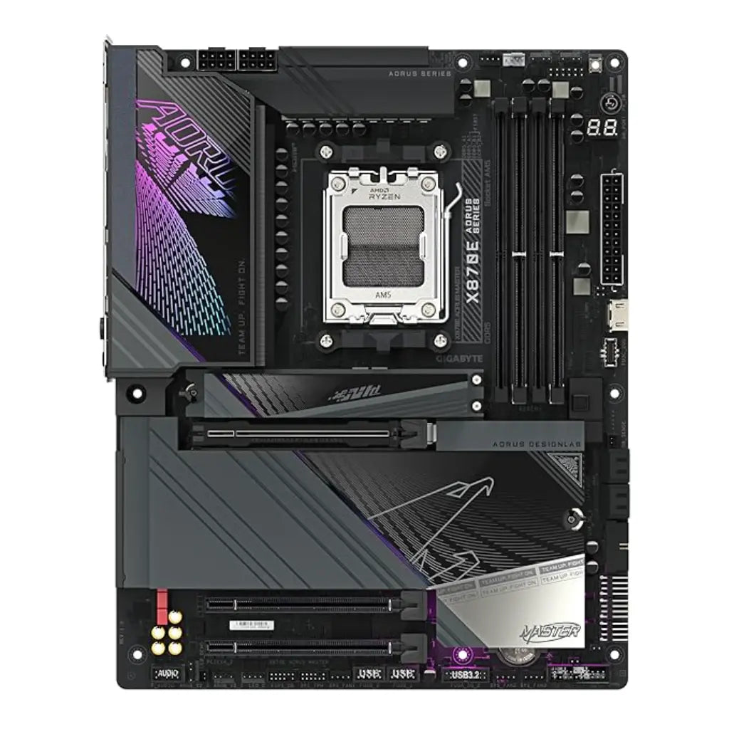Gigabyte X870E AORUS MASTER AM5 DDR5 Motherboard with Wi‑Fi 7-tpstech.in