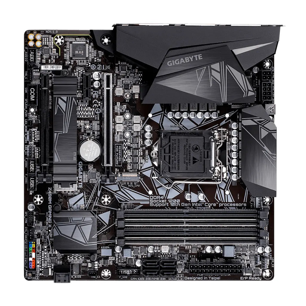 Gigabyte Z490M Gaming X Intel Z490 LGA1200 DDR4 Micro-ATX Motherboard -tpstech.n