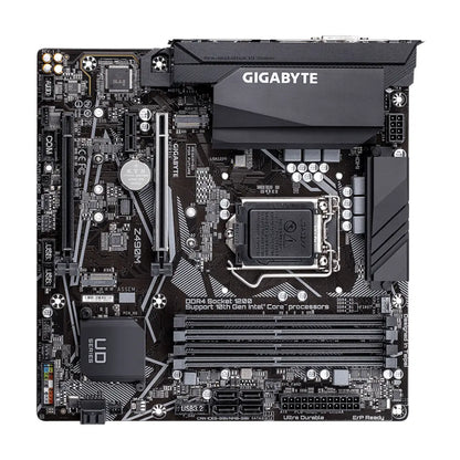 Gigabyte Z490M Intel Z490 LGA1200 DDR4 Micro-ATX Motherboard-tpstech.in