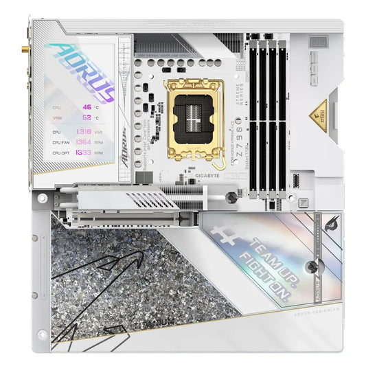 Gigabyte Z790 AORUS XTREME X ICE WiFi Intel Z790 LGA1700 DDR5 E-ATX Motherboard-tpstech.in
