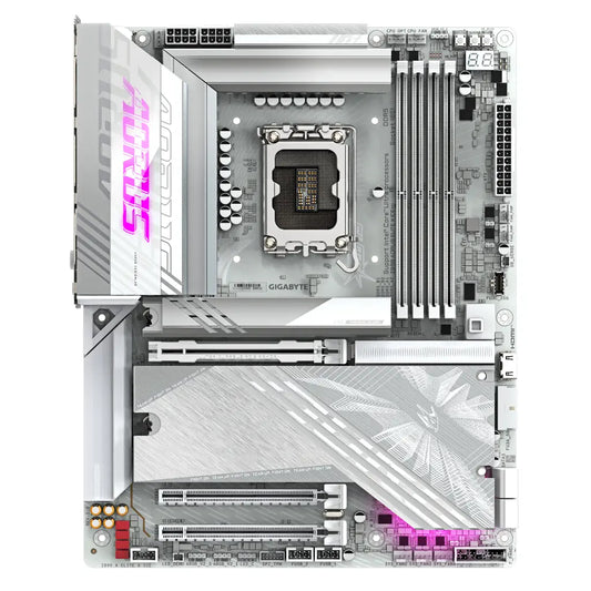 Gigabyte Z890 AORUS ELITE X ICE WiFI Intel Z890 LGA1851 DDR5 ATX Motherboard-tpstech.in