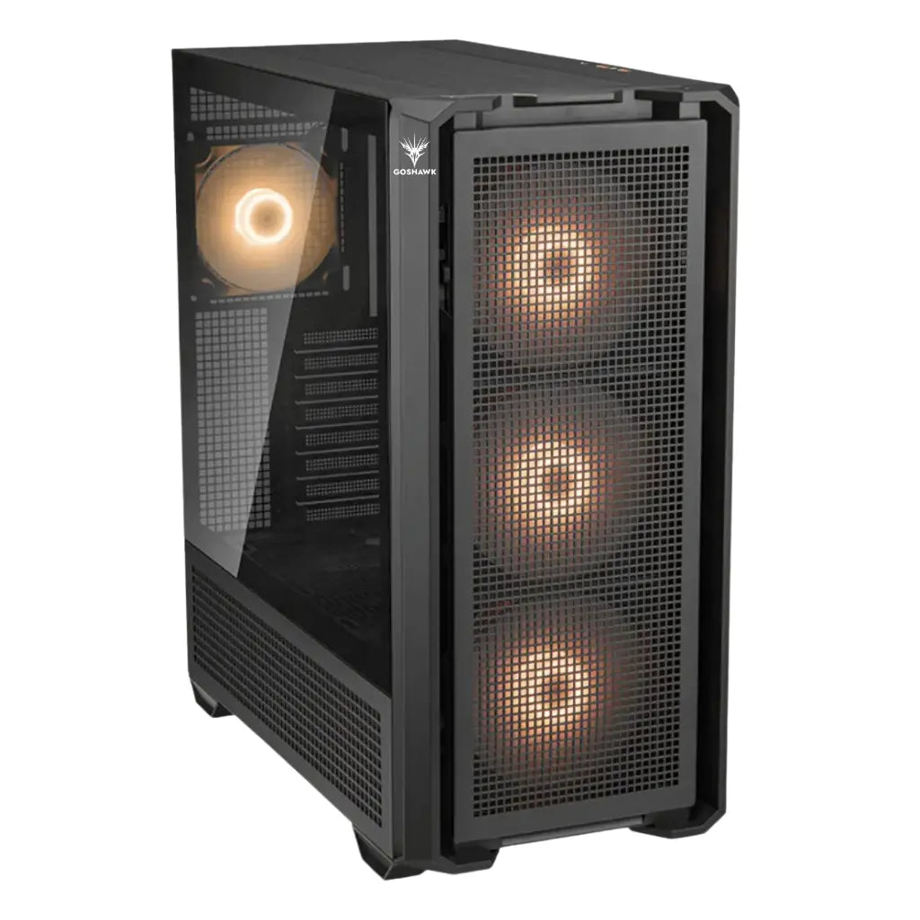 Goshawk Vega Elite | Ryzen 7 7800X3D | NVIDIA 16GB GB | 4K Ultra Gaming & Creator PC-tpstech.in