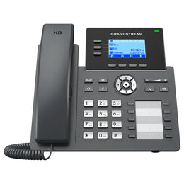 Grandstream GRP2604P 3 Line Essential IP Phone with Gigabit PoE HD Audio & GDMS Support-tpstech.in