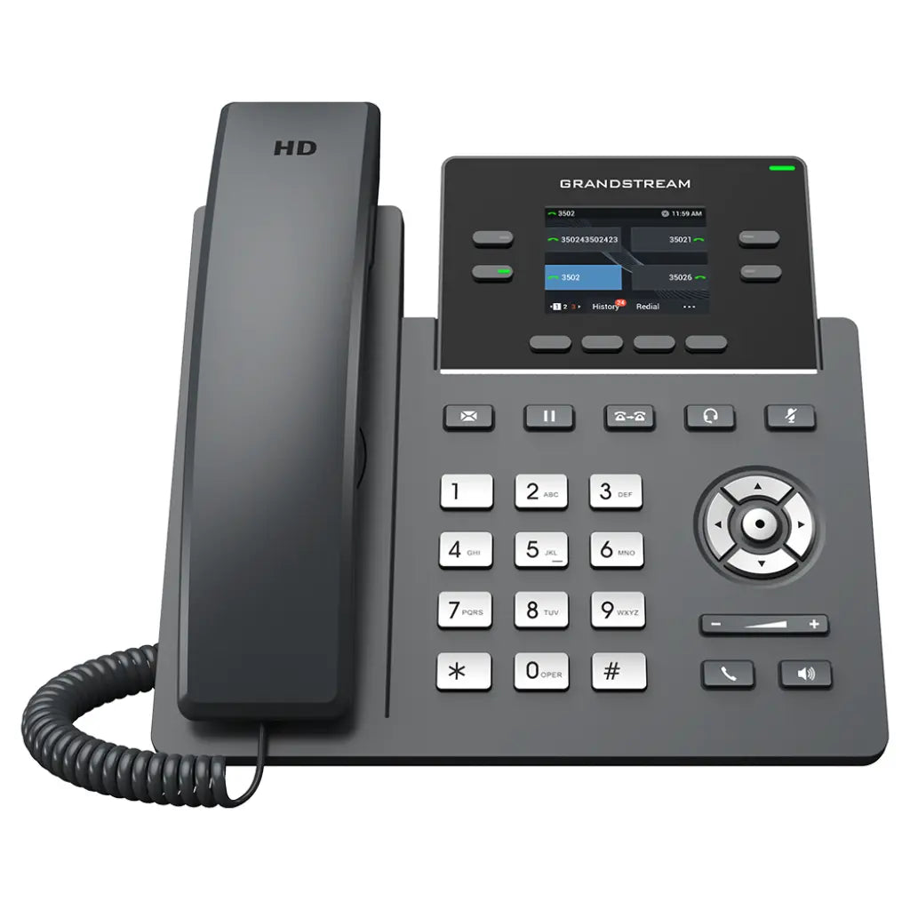  Grandstream GRP Series GRP2612 Carrier Grade IP Phone with HD Audio and PoE-tpstech.in
