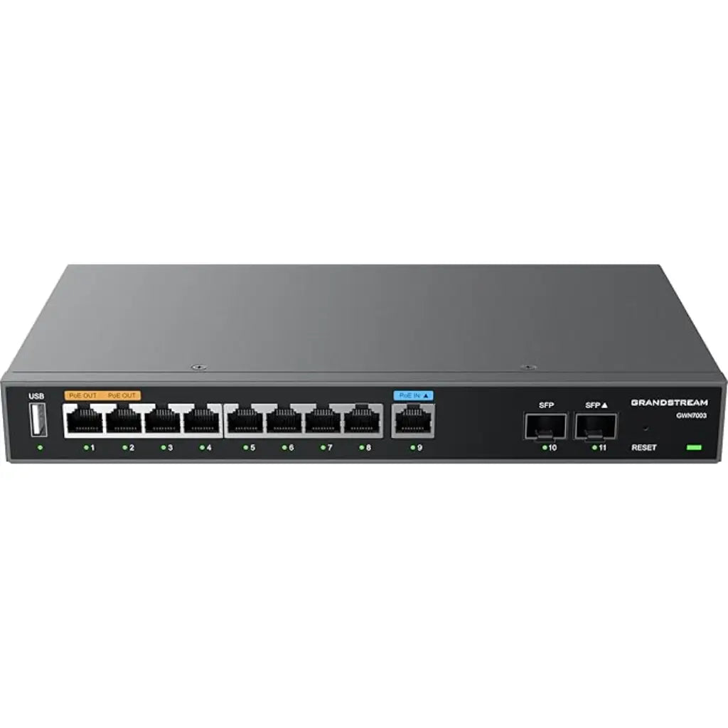 Grandstream GWN7003 Multi WAN Gigabit VPN Router 4GE 2SFP - tpstech.in
