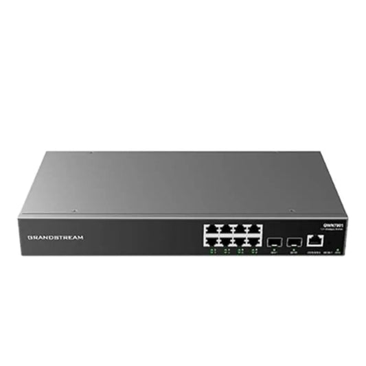 Grandstream GWN7801 8‑Port Gigabit Layer 2+ Managed Network Switch with 2 SFP Uplink Ports-tpstech.in