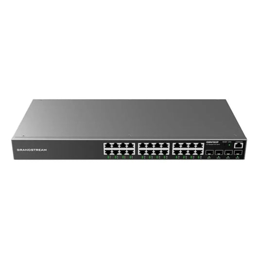 Grandstream GWN7803 24 Port Gigabit Layer 2 Plus Managed Network Switch with 4 SFP Ports-tpstech.in