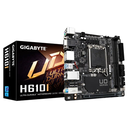 Gigabyte H610I Intel H610 LGA1700 DDR5 Mini-ITX Motherboard