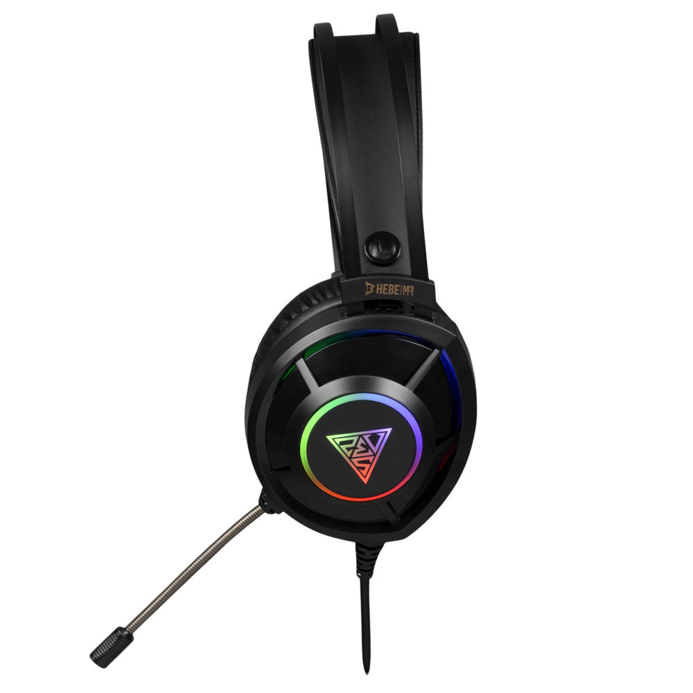 [Repacked] Gamdias HEBE M3 RGB Over-Ear Gaming Wired Headset with Virtual 7.1 Sound and Unidirectional Mic