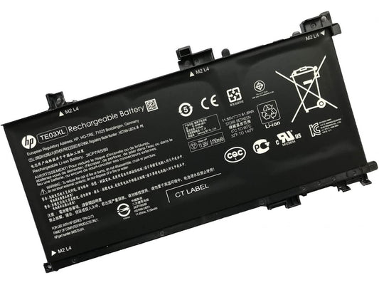 HP TE04XL Original OEM 63.3Whr 4112mAh 15.4V 4 Cell Laptop Battery