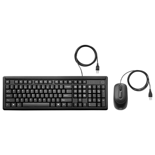 [RePacked] HP 160 Wired Keyboard and Optical Mouse with 1000 DPI Combo