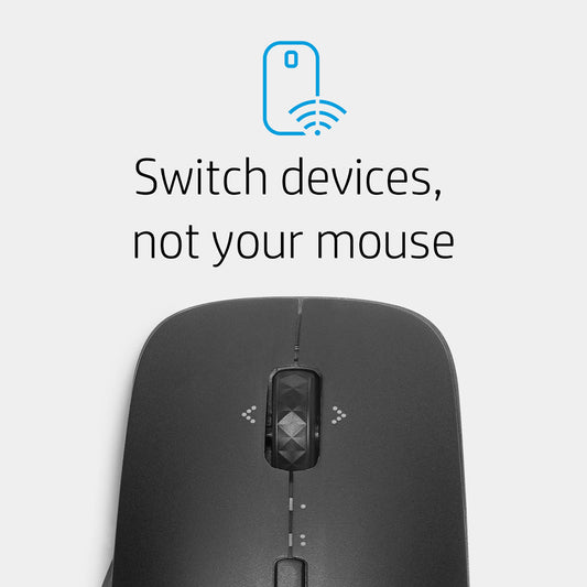 [RePacked] HP Bluetooth Travel Mouse with 5-buttons and Trackon-glass Sensor