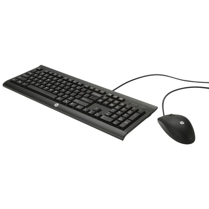 [RePacked] HP Desktop C2500 Wired Keyboard and 3-Button Optical Mouse Combo