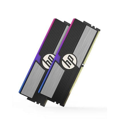 HP V10 16GB (8GBx2) RGB DDR4 RAM 3600 MHz Gaming Desktop Memory-tpstech.in