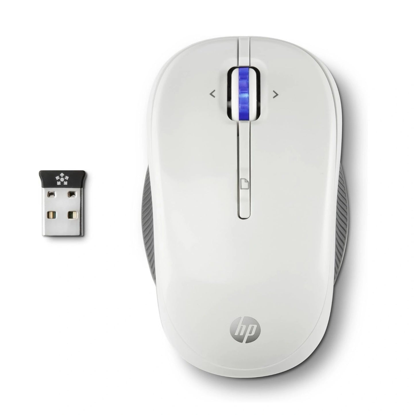 HP X3300 1600DPI 2.4GHz Optical Wireless Ambidextrous Mouse - White