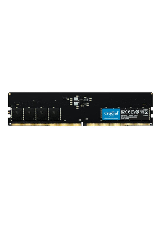 Crucial RAM 16GB DDR5 4800 MHz UDIMM Desktop RAM Memory