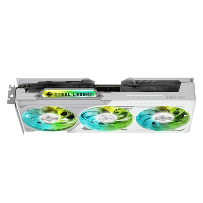 ASRock Intel Arc B580 Steel Legend 12GB OC GDDR6 192-Bit Graphics Card