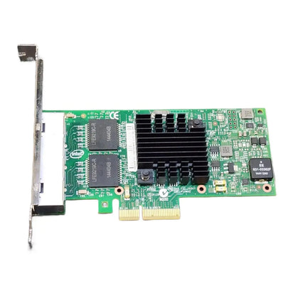 Intel I350T4BLK Ethernet Server Adapter Quad Port Gigabit PCIe Network Card-tpstech.in