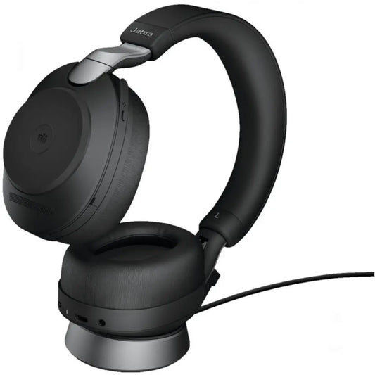 Jabra Evolve2 85 MS Stereo Wireless USB‑A Headset with Hybrid ANC & 10‑Mic Noise Cancellation-tpstech.in