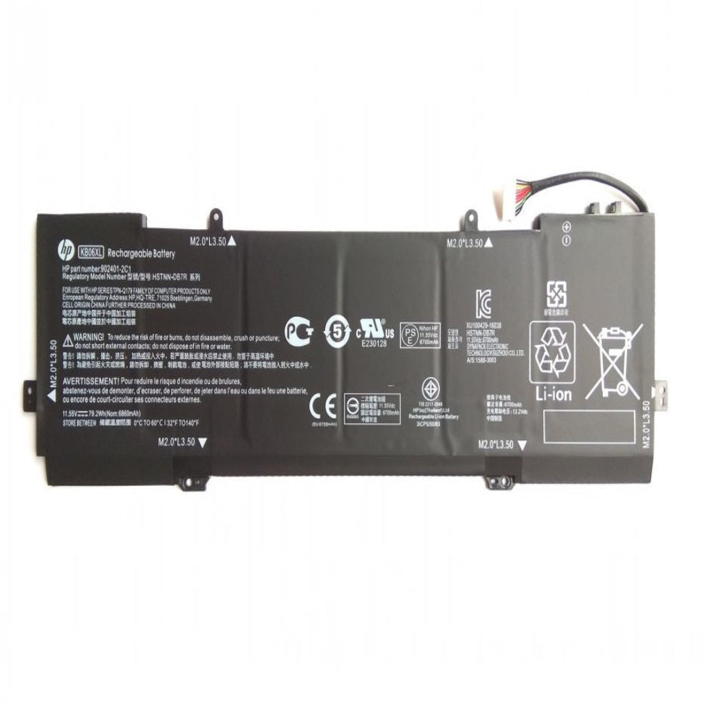 HP KB06XL Original OEM 79.2Whr 6860mAh 11.55V 6 Cell Laptop Battery