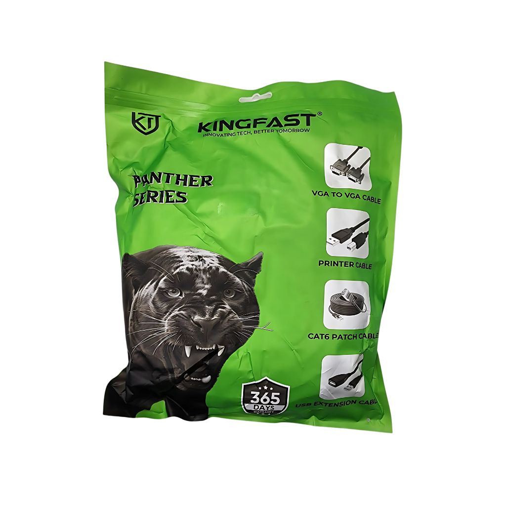 Kingfast DisplayPort to HDMI Cable for High-Definition Video and Audio 1.8 Meter