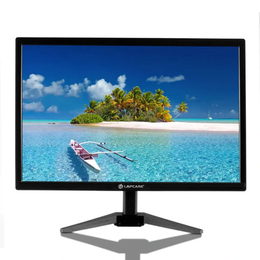 LAPCARE LM195WDH 19" 60Hz HD LED Monitor with VGA & HDMI Ports-tpstech.in