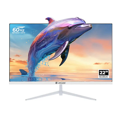 LAPCARE LM22WHD-SP 22" 60Hz 5ms Full HD LED Monitor with Built-in Speakers-tpstech.in