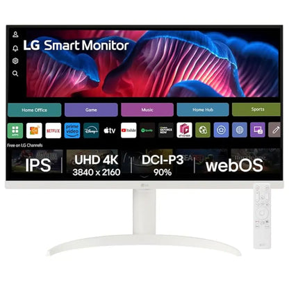 LG 27SR75U 27" 4K UHD IPS Smart Monitor Built-in Speakers webOS-tpstech