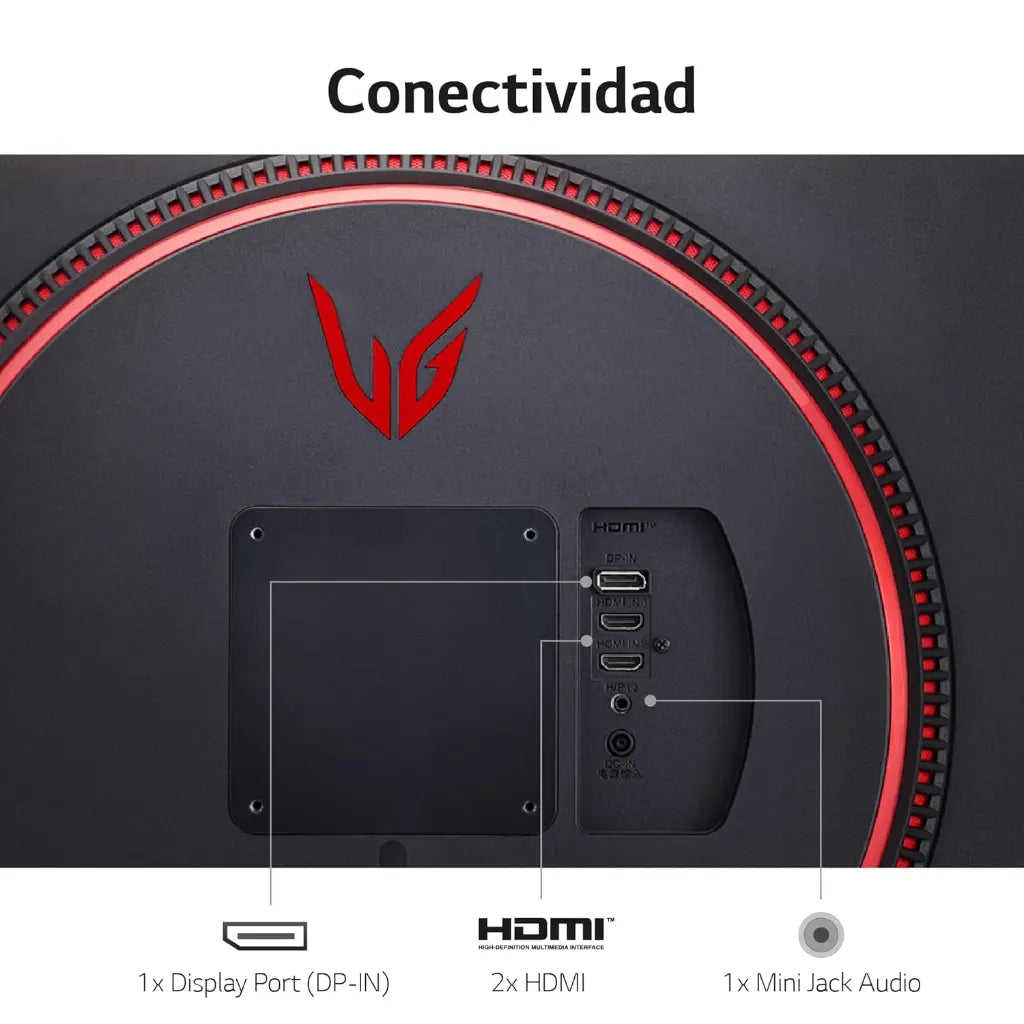 LG 32GN600‑B 32" UltraGear QHD 165Hz HDR10 Monitor with FreeSync™ Premium