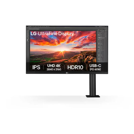 LG 32UN880K-B 31.5" UHD 4K Ergo IPS Monitor with USB-C HDR10-tpstech.in