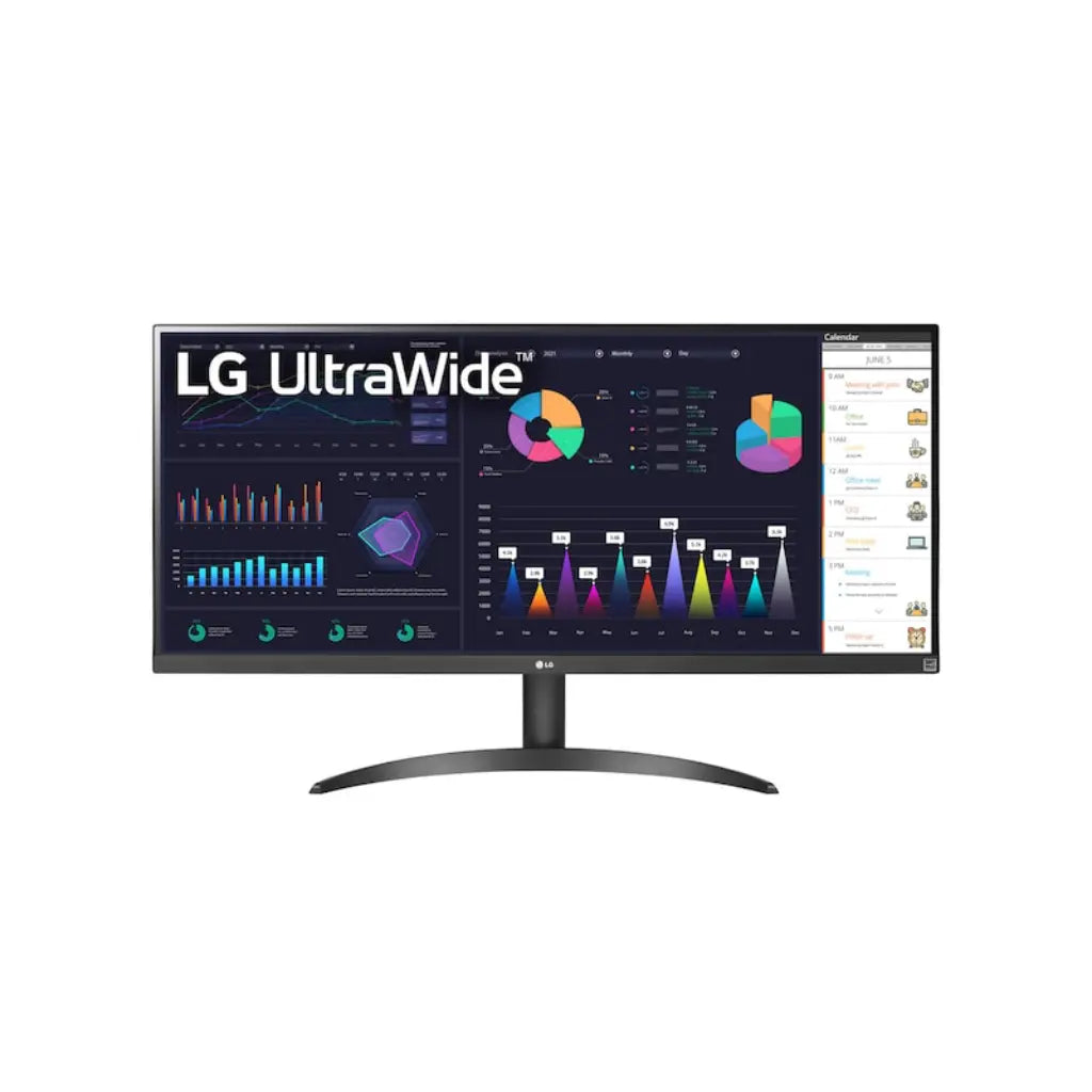 LG 34WQ500-B 34" 100Hz UltraWide Full HD IPS Monitor HDR10 AMD FreeSync-tpstech.in