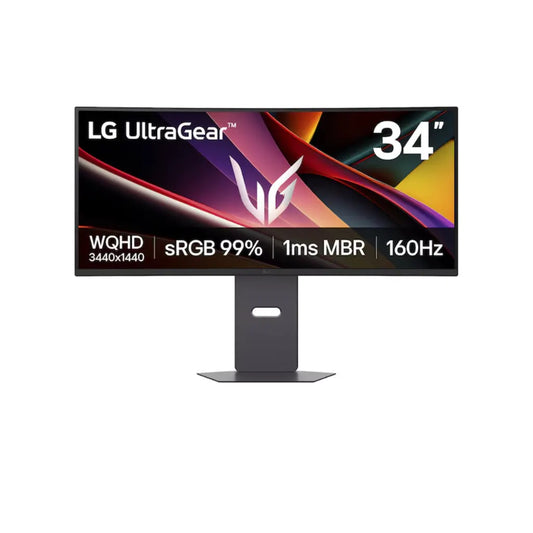 LG UltraGear 34G600A-B 34" 160 Hz 1 ms WQHD Curved Gaming Monitor-tpstech.in