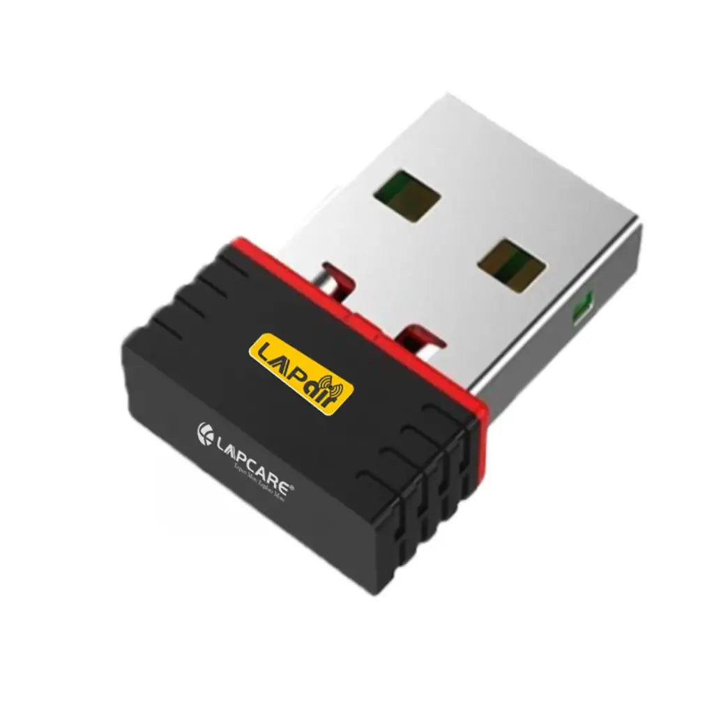 Lapcare 150Mbps Nano USB 2.0 WiFi Adapter LWD‑150 Plug and Play-tpstech.in