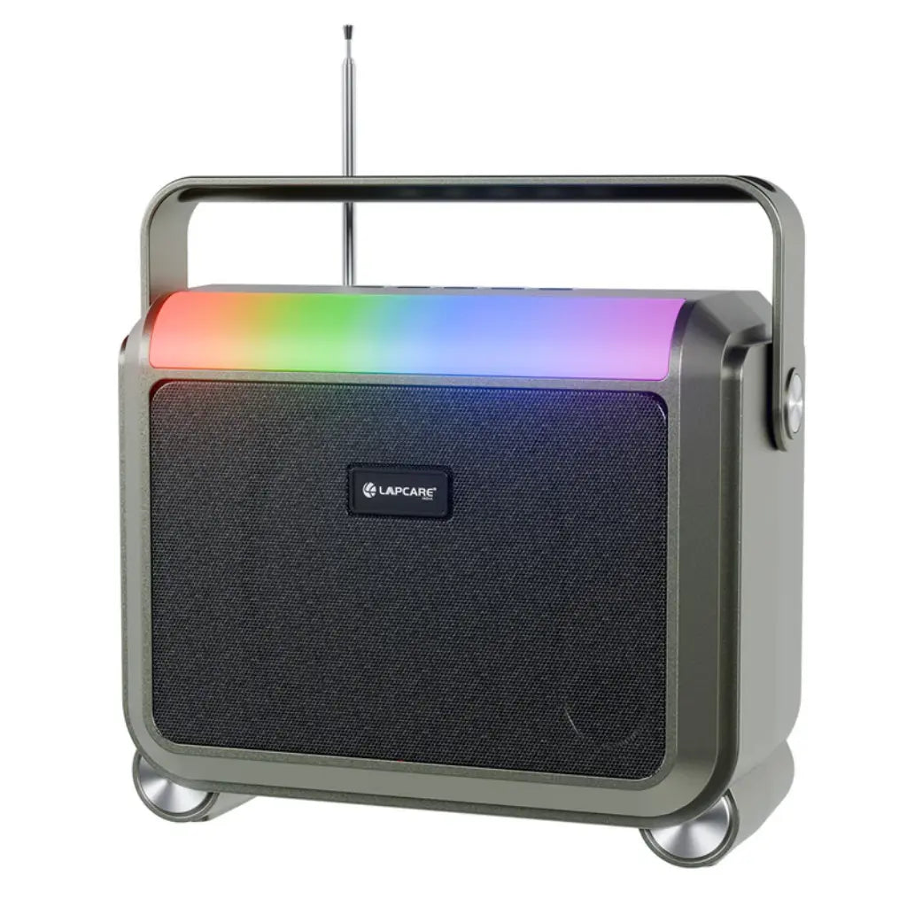 Lapcare Aster LBS-201 20W Bluetooth Party Speaker with RGB Lights Extra Bass-tpstech.in