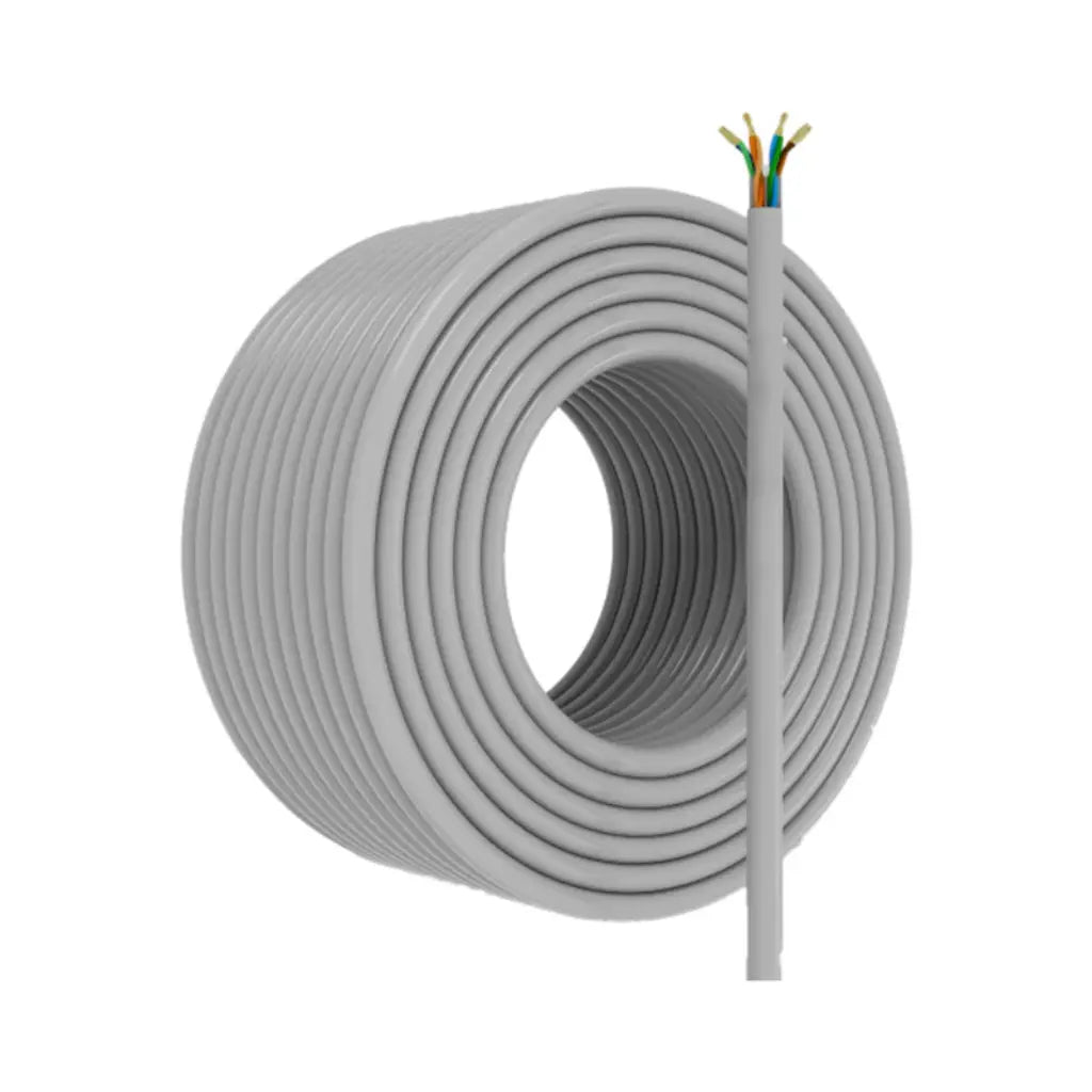 Lapcare Catman Copper 305M Cat6E High Quality Indoor LAN Cable - Grey-tpstech.in