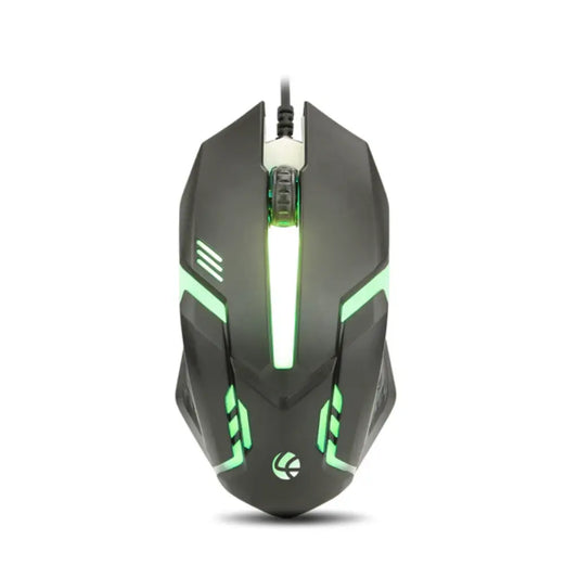 Lapcare Champ LOX-510 1200 DPI Wired Gaming Mouse with RGB Breathing Lights