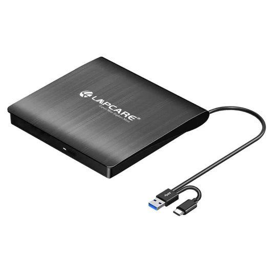 Lapcare Cruz LDW 009 USB 3.0 Type C External DVD Writer-tpstech.in