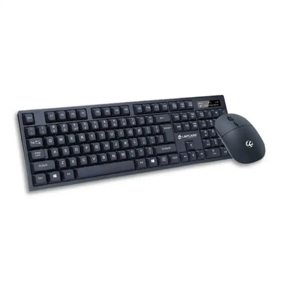 Lapcare LKKBWL8126 2.4 GHz Wireless Keyboard and Mouse Combo - Black-tpstech.in