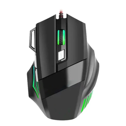Lapcare LOX-509 Champ Wired RGB Gaming Mouse 3600 DPII-tpstech.in