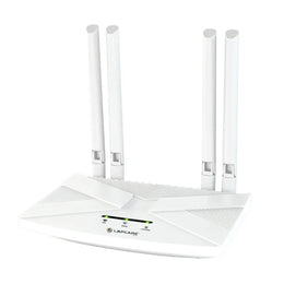 Lapcare W666 4G SIM WiFi 6 Router with 4 High‑Gain Antennas-tpstech.in