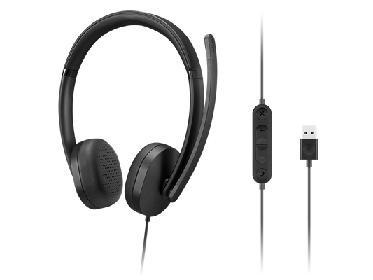 Lenovo 4XD1P83425 USB-A Wired Stereo Headset Gen 2