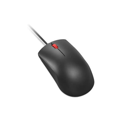 Lenovo 120 USB-A 1600 DPI Wired Optical Mouse - Black-tpstech.in