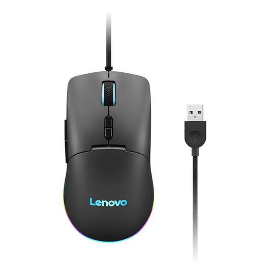 Lenovo M210 8000 DPI RGB Gaming Wired USB Mouse-tpstech.in