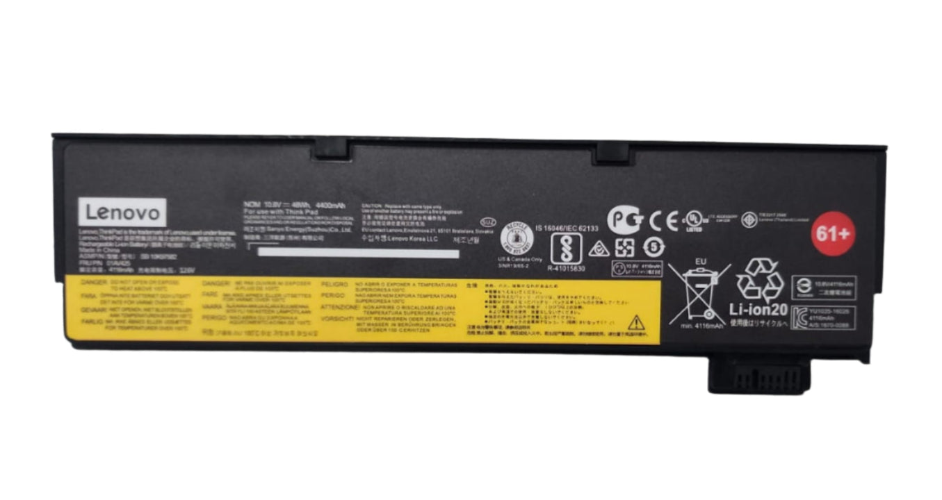 Lenovo 01AV422 Original OEM 4400mAh 10.5V 48Whr 6 Cell Laptop Battery