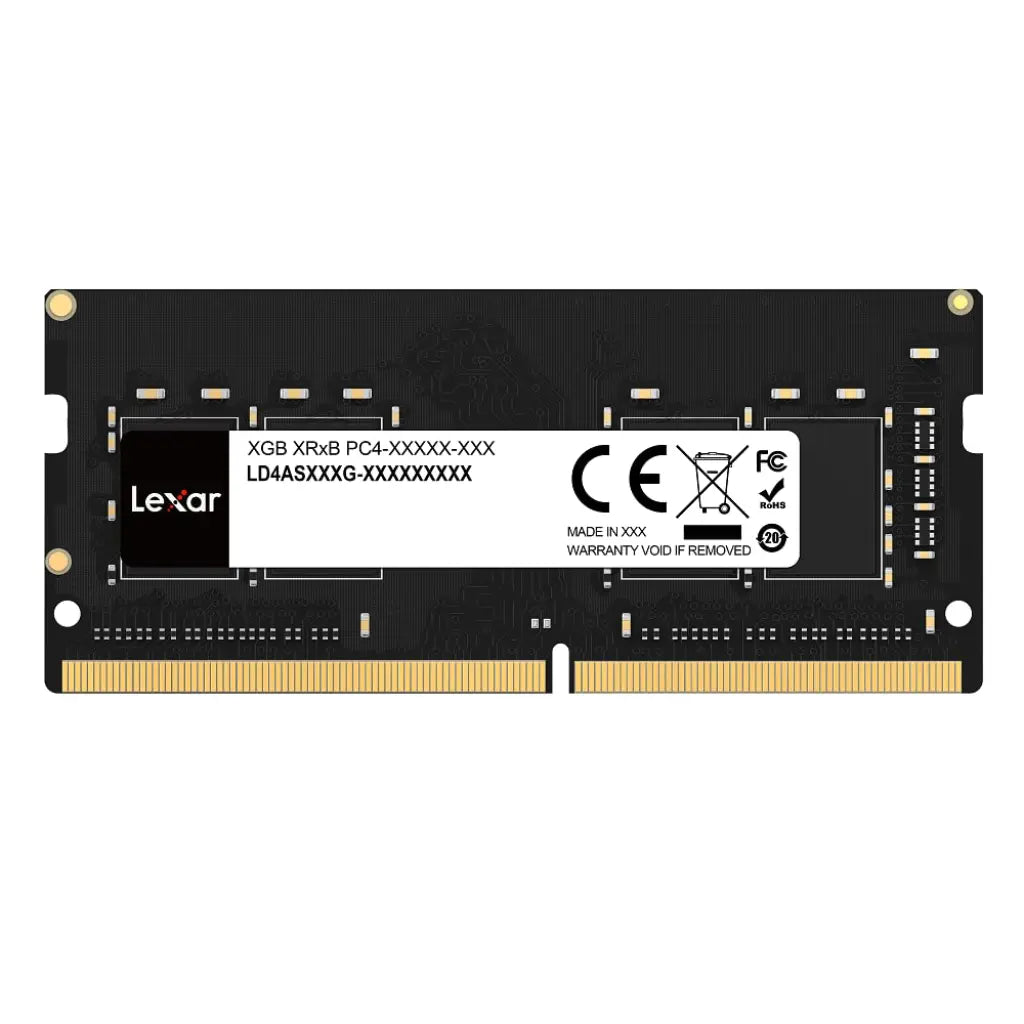Lexar 32GB DDR4 RAM 3200MHz CL22 260‑Pin SODIMM Laptop Memory-tpstech.in