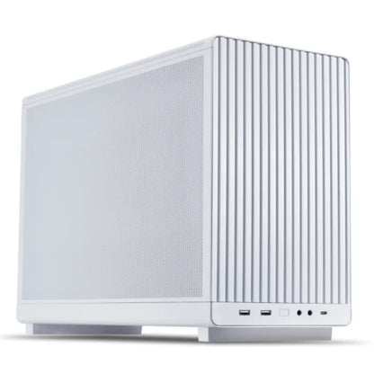 Lian Li A3‑mATX White Mini Tower Cabinet Supports M‑ATX/ITX Mesh Design-tpstech.in
