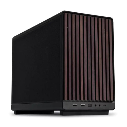 Lian Li G99-A3X-WD-IN A3 M‑ATX Cabinet Black Wood Edition 415mm GPU Support-tpstech.in