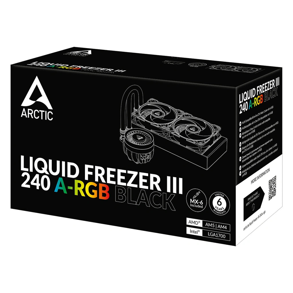 ARCTIC Liquid Freezer III 240 A-RGB 240mm AIO CPU Liquid Cooler